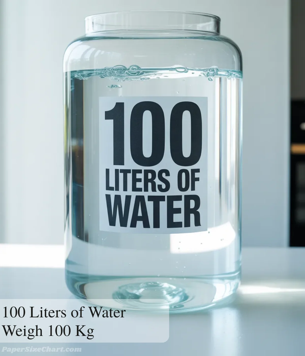100-liters-of-water-weigh-100-kg