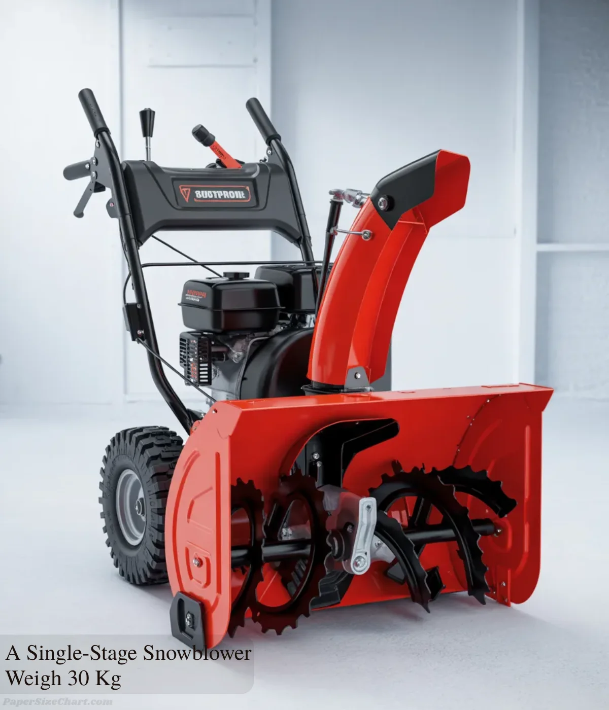 a-single-stage-snowblower-weigh-30-kg
