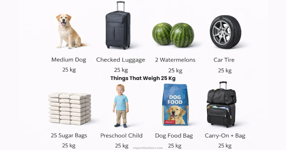 things-that-weigh-25-kg