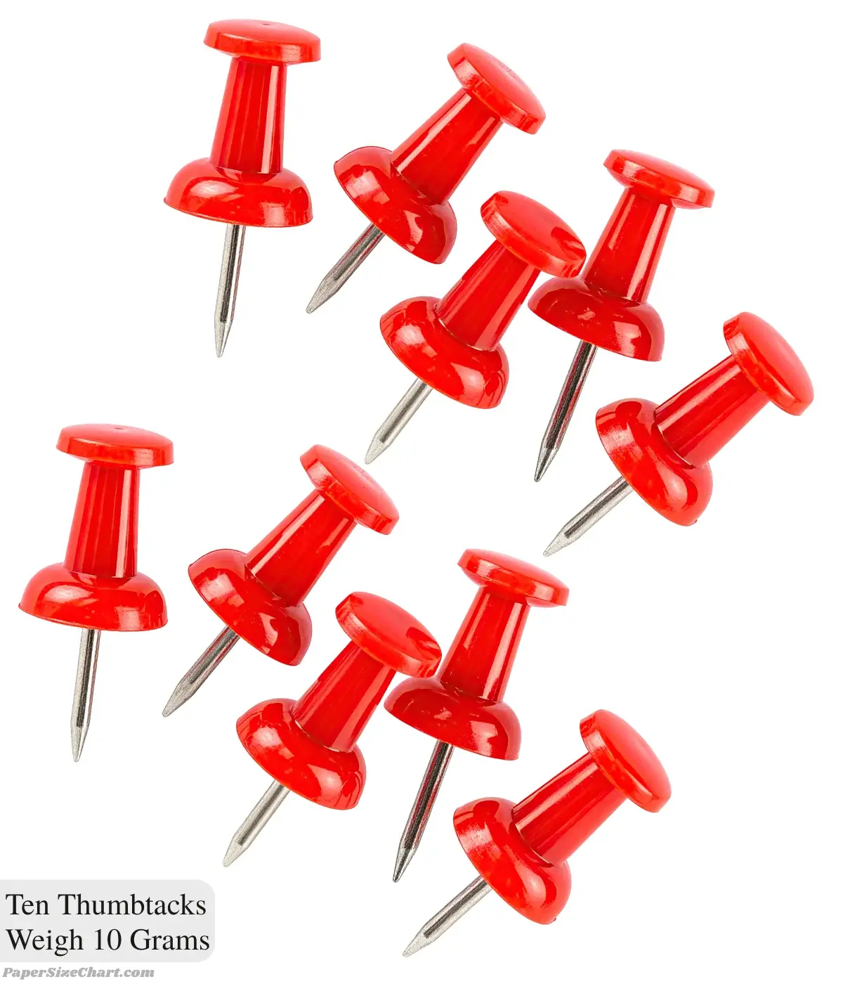 ten-thumbtacks-weigh-10-grams