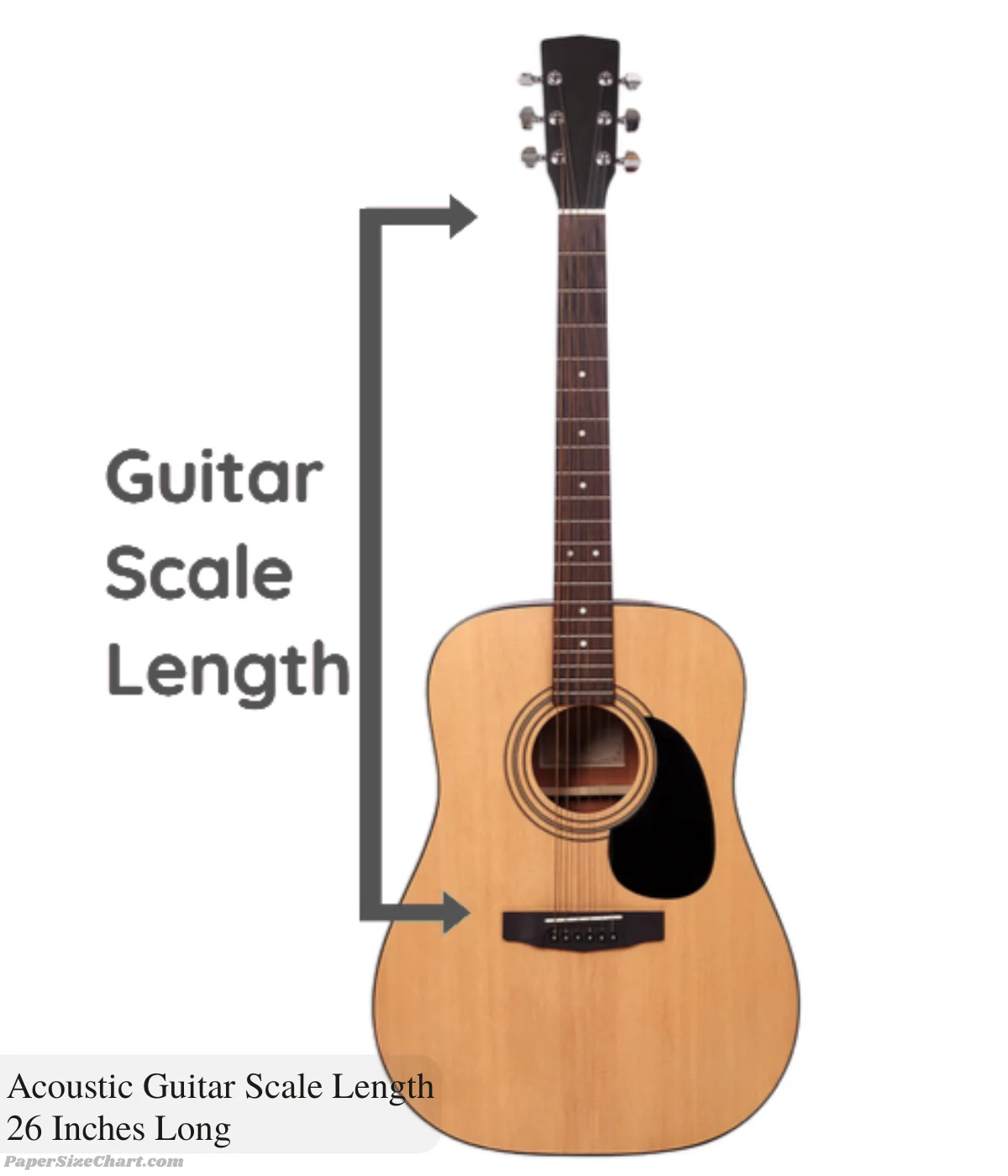 acoustic-guitar-scale-length-26-inches-long