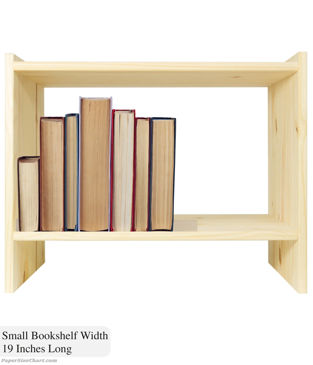 small-bookshelf-width-19-inches-long